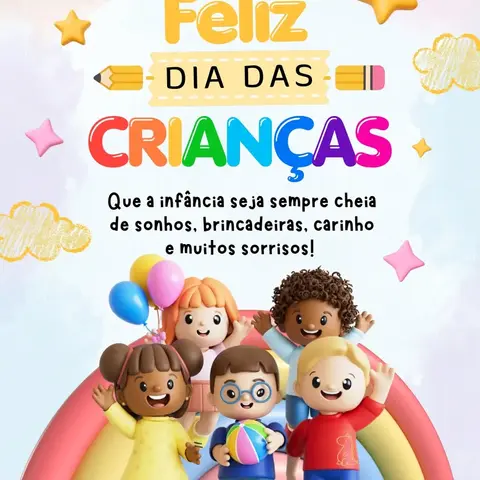 Feliz Dia das Crianças!