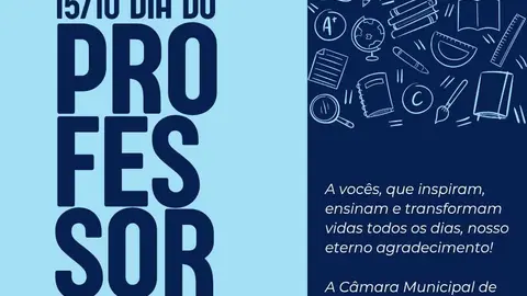 DIA DO PROFESSOR!