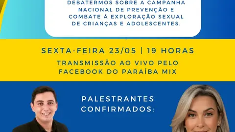 Nesta sexta-feira, 23 de maio, às 19h, a Câmara Municipal de Parari realizará mais uma importante sessão aberta à população!