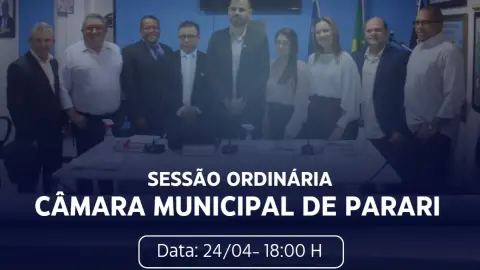 Sessão desta sexta-feira!