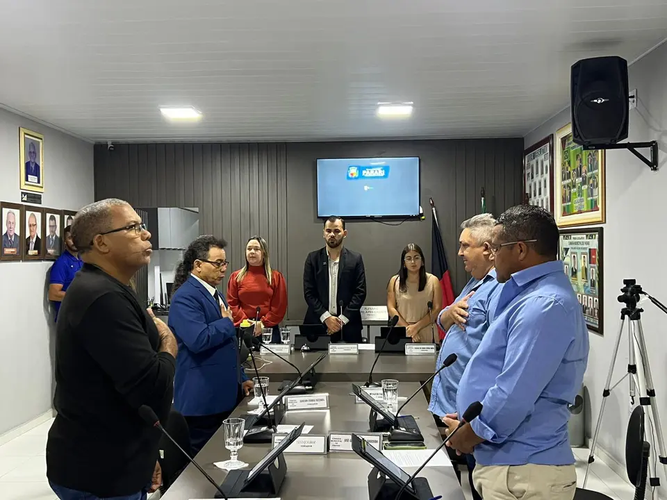 Câmara de Parari realiza primeira sessão extraordinária de 2026