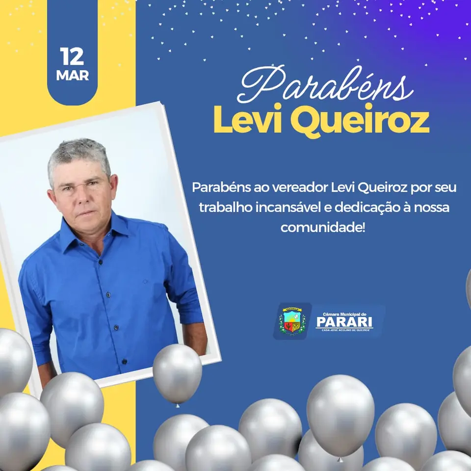 Parabéns Levi Queiroz!