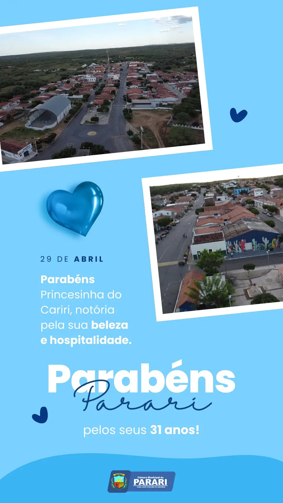 PARABÉNS PARARI