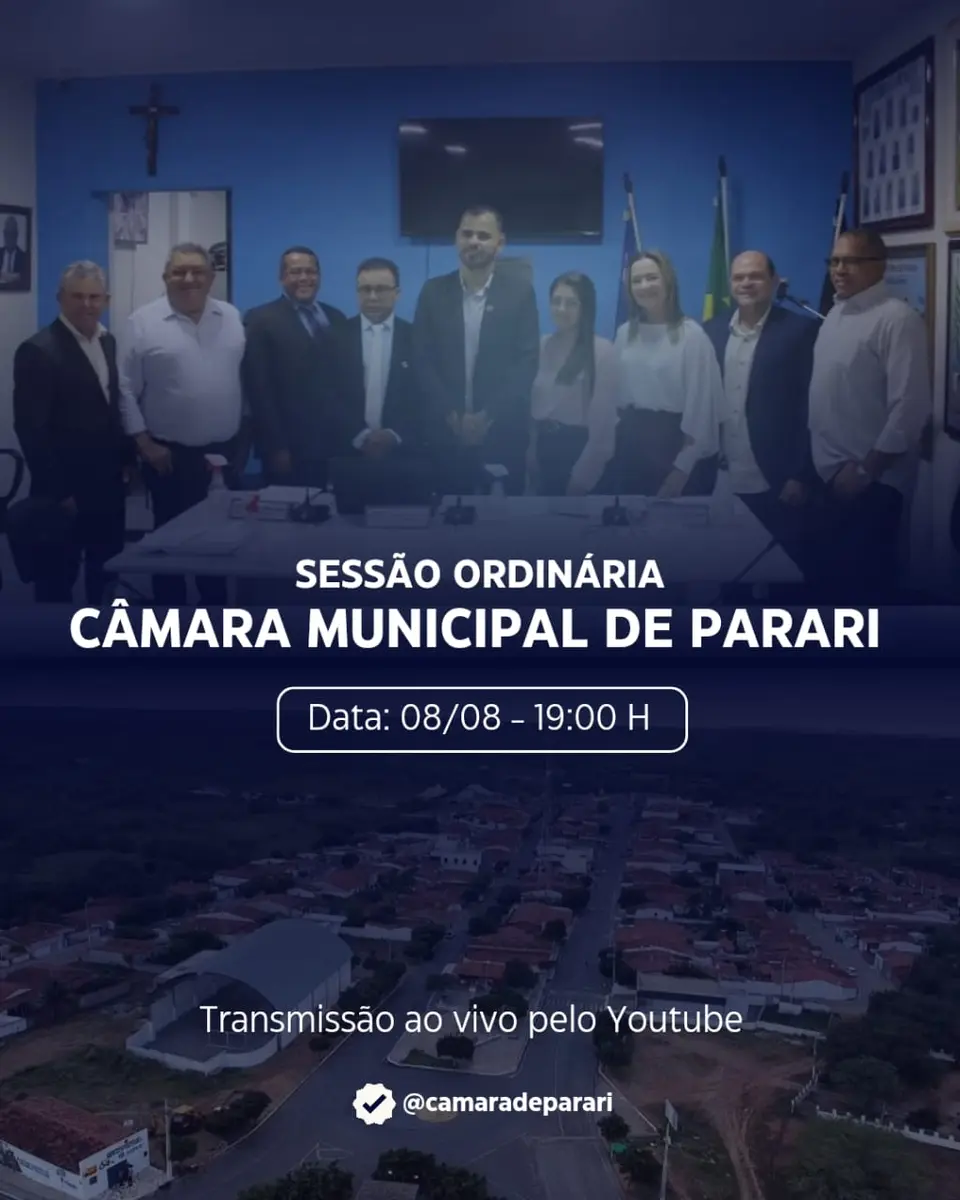 SESSÃO ORDINÁRIA 08/08