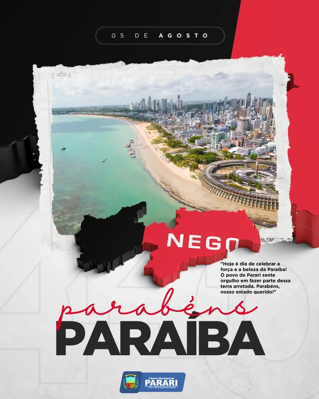 Parabéns, Paraíba!