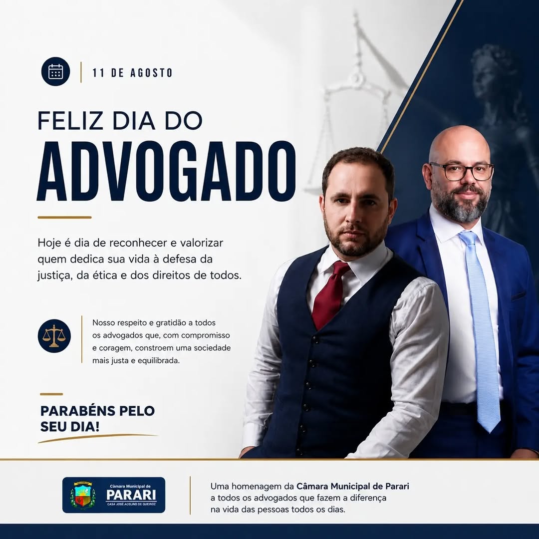 ⚖️ Feliz Dia do Advogado!